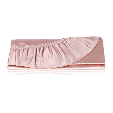 Valentino Vintage, Pre -owned Ruched Clutch Roze, Dames, Maat:ONE Size
