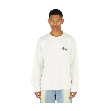 Stüssy, Long Sleeve Tops Biały, Mężczyzna, Rozmiar: S