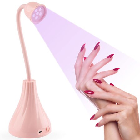 UV-nagellampa, Mini Rose Portable Rototable Nail Light
