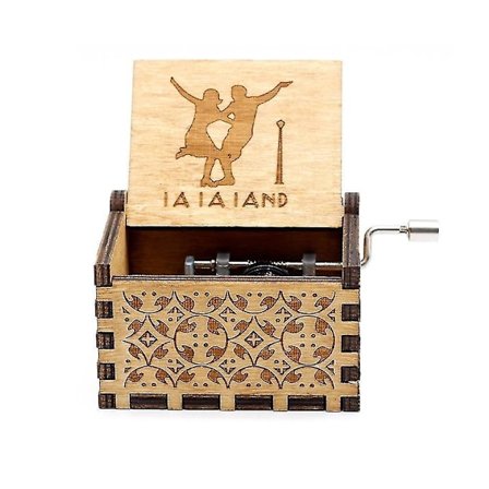 La la land H vevad trämusikbox 3011 toner