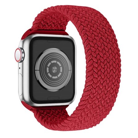 Apple Watch (41mm) joustava kellonhihna - Punainen / Koko: L