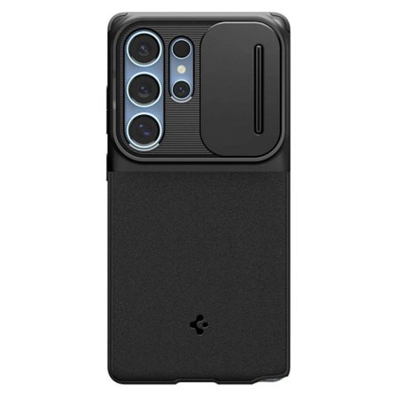 Spigen Samsung Galaxy S25 Ultra Optik Armor Case - Black