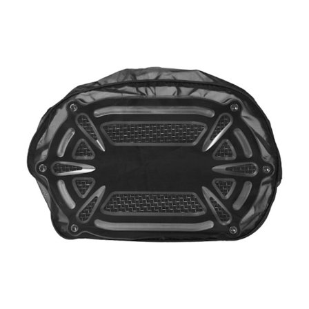 Motorcykel luftfilter Vandtæt sort regnsok beskyttelsescover til motorcykel