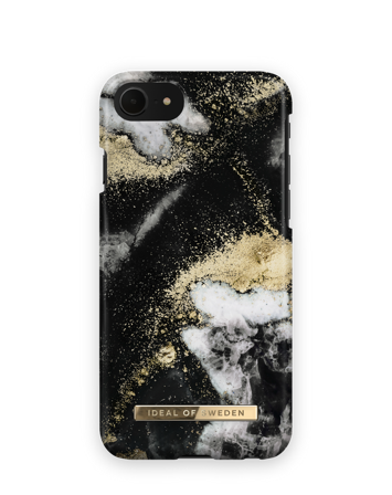Fashion Case iPhone 7 Black Galaxy Marble