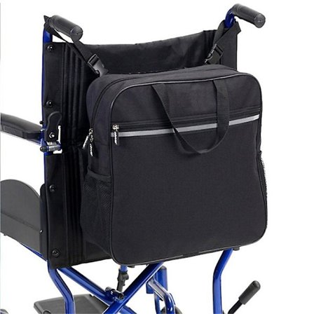 Mimigo Deluxe Rullstolsväska, Rullstolsförvaringsväska Tillbehör För Att Bära Lösa Föremål Och Tillbehör - Resebudbärare Ryggsäck - Tillgänglig Påse