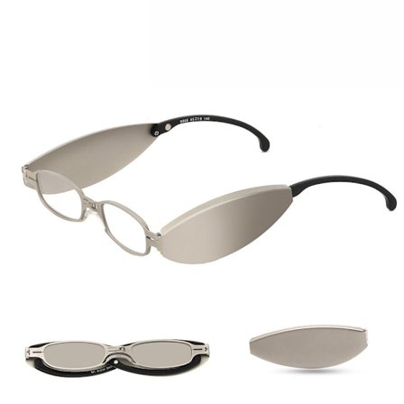 Sammenfoldelige læsebriller computerlæsere SØLVSTYRKE 150