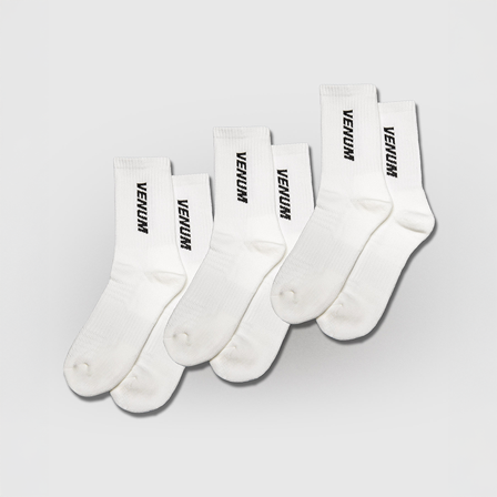 Venum Strumpor 3 par Vit Svart