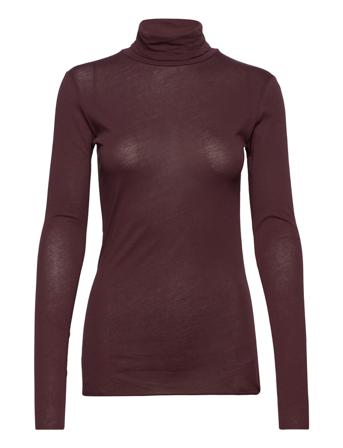 Malenaa Langærmet T-shirt Brun ARMEDANGELS