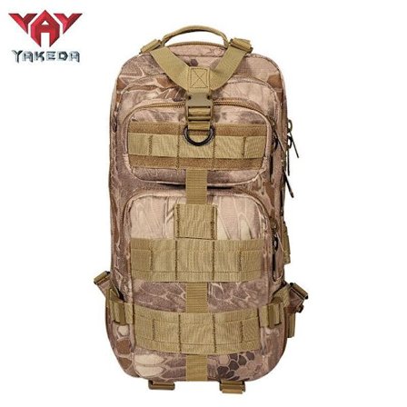 Yakoda 3P Tactical Backpack Outdoor Sports Camouflage Bag 26L Vandringsryggsäck Military Fan Travel Bag