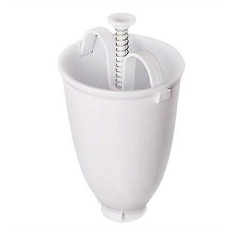 Plast Smultringmaskin Form DIY Verktøy Kjøkken Bakverk Laging Bakeform (1 stk, Hvit)[D]