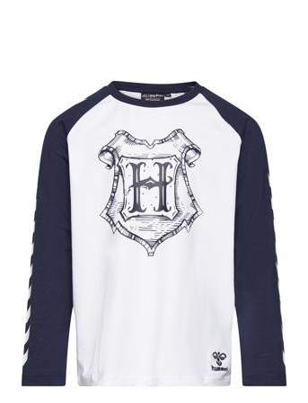 Hmlharry Potter T-Shirt Ls Sport T-shirts Long-sleeved T-shirts White Hummel