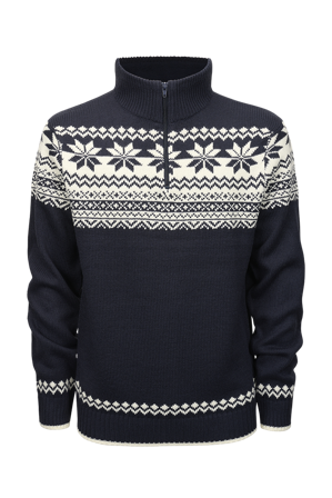 Suéter Brandit Troyer Norweger Azul Marino S