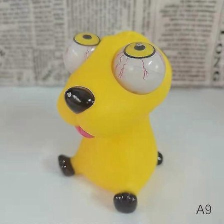 Squishy Stress Relief Leksak, Rolig Klämleksak med Utpoppande Ögon, Anti-Stress Fidget Leksak för Vuxna och Barn