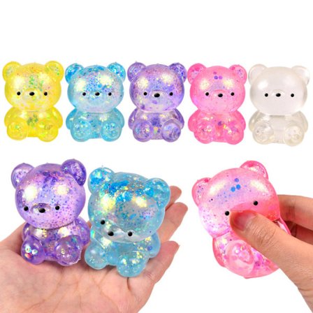 Bear Toy Glitter Gummy Bear Needoh ja Animal Toy