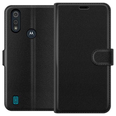 Motorola Moto E6i Svart Fodral PU