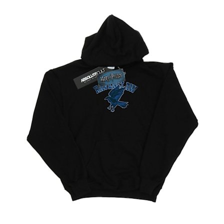 Harry Potter Flickor Ravenclaw Sport Emblem Hoodie 5-6 År Svart