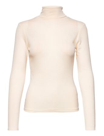 Mara Turtleneck Turtleneck Polotröja Creme Creative Collective