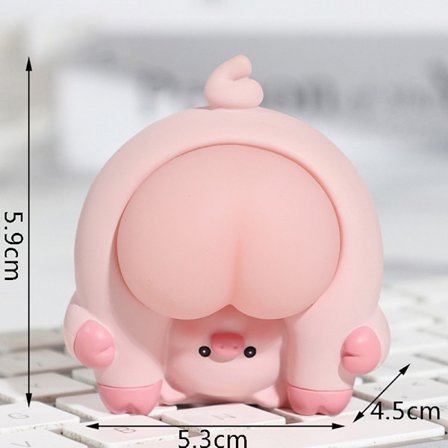 Djur Soft Butt Ass Soft Sticky e Ornament Gift - high quality
