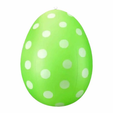 Farverige Æg Ornamenter til Forårshaven, Oppustelige Påskeæg med Holdbart PVC Materiale Vandtæt Let at Puste Op Letvægts Festligt Påskeæg