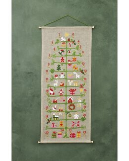 Broderipakke Kalender Juledekorasjoner - Permin