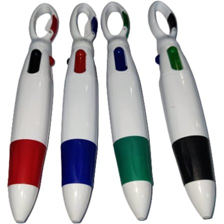 Flerfärgade Retractable Ink Pens - 4 Pack