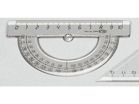 ARDA Gradskiva bas 10cm - Lyreco - Skola och förskola - Pennor och tillbehör - Linjaler och gradskivor