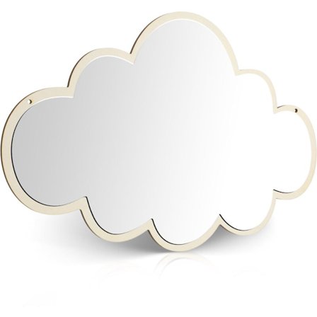 Skyspeil for barnerom - Trygt, uknuselig akryl veggspeil for barn, jenter og gutter, barnehagedekor