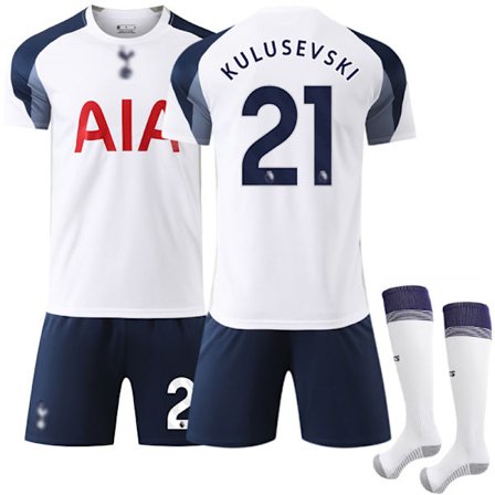 2025-2026 Tottenham Hotspur Hjemmedrakt for barn nr. 21 Kulusevski 20