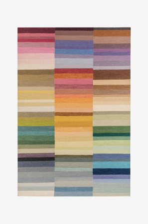 KM Home - Uldtæppe Riviera - Flerfarvet - Uldtæpper - 300X400 - Fra Homeroom