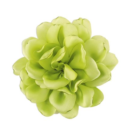 Romantisk Rose Brosch Tyg Rose Blomma Pin-up Brosch GRÖN