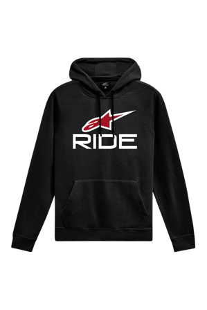 Felpa Alpinestars Ride V3 Nero/Bianco/Rosso M