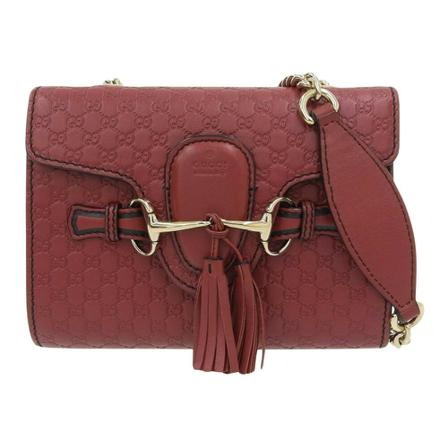 Gucci Vintage, pre-owned bag Emily Rood, Dames, Maat:ONE Size,leer