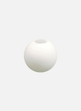 Reserveglass Snowball Ø6 - opal (ny versjon)