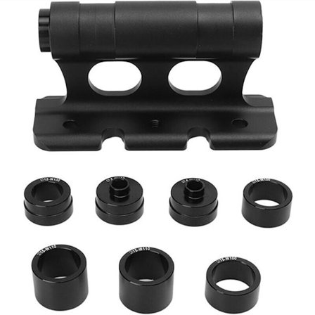 Cykelgaffelbeslag med hurtigudløserhåndtag, bilholder i aluminiumslegering, opbevaringsholder til transport