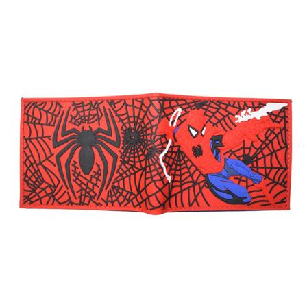 Marvel Comics Spiderman plånbok PVC kort plånbok med myntficka grossist QY23122905