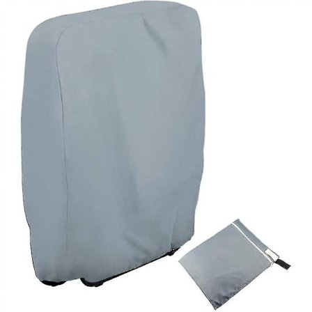 Skyddande överdrag för fällbar stol, solstol, solstol, solstolsöverdrag, vattentätt, anti-uv, trädgård