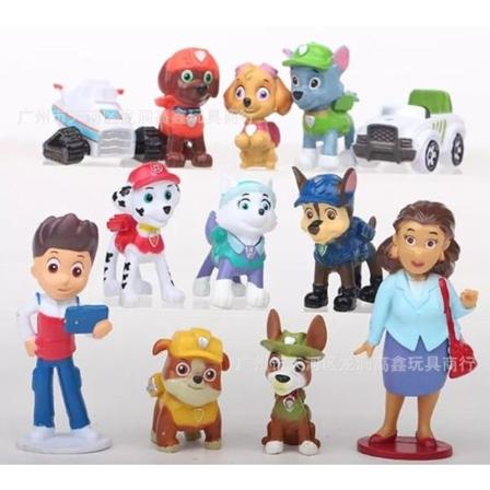 Kausi 2 PAW PATROL 12kpl FIGURES Joululahjat - Perfet