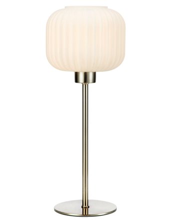 Markslöjd Lighting Sober Table Small 1L Steel/White - White - H38CM