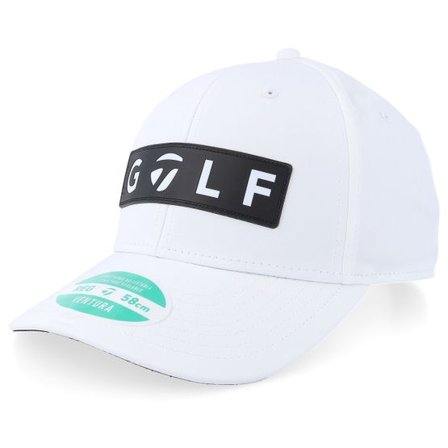 Taylor Made - Vit adjustable Keps - TM26 Ls Ventura Stock Hat White Adjustable @ Hatstore