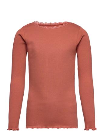 T-Shirt Long-Sleeve Orange Sofie Schnoor Baby And Kids