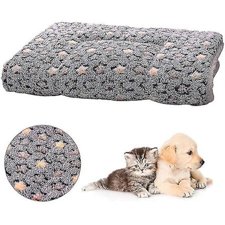 Mini Hundematte Valpe Pute Matte Myk Stjerne Mønster Kjæledyr Pute