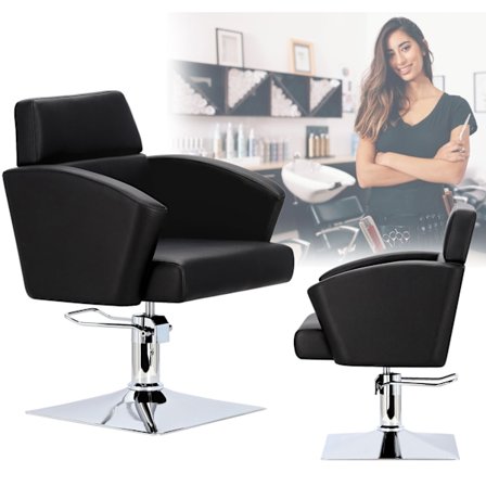 Friseurstol Lily hydrauliskt roterande frisörstol till frisörsalongen
