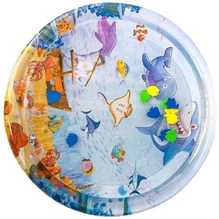 Sensorisk vandmåtte til kæledyrsinteraktion Katte- og hundelegetæppe til nedkøling Indendørs aktivitetsvandlegetæppe til stressreduktion