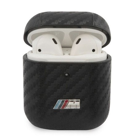 BMW BMA2CMPUCA AirPods 1/2 deksel svart/svart PU Carbon M Collection