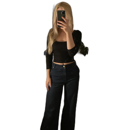 Tommy hilfiger wide jeans