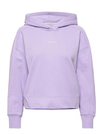 Micro Branding Hoodie Huppari Liila Calvin Klein Jeans