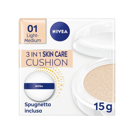 Nivea Q10 Plus Anti-age 3in1 Skin Care Cushion Light-medium Crema