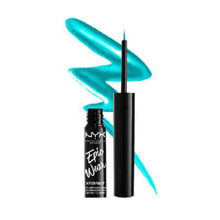 NYX Professional Makeup Epic Wear Metallic Liquid Eyeliner & ögonpennor Unisex Grå 3,5 ML