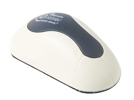 Whiteboardtorkare magnetisk 120 x 64 x 41mm, svart och vit - Lyreco - Kontorsmöbler och inredning - Whiteboardtavlor och tillbehör - Taveltorkare