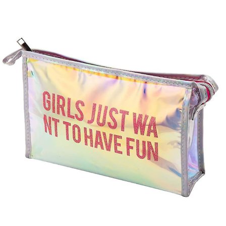 Clear Makeup Bag Toiletry Bag With Zipper Letter Pvc Waterproof Small Cosmetic Case Vacation Bathroom Wash Bag Travel Set